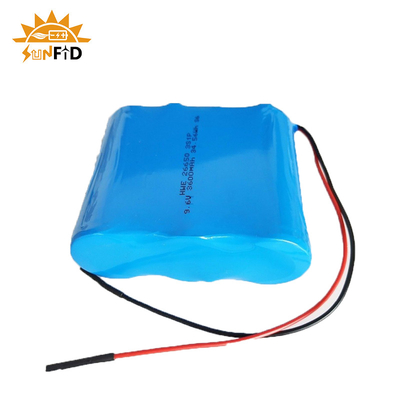 9.6V 3.6Ah रिचार्जेबल लिथियम बैटरी पैक 26650 3S1P Lifepo4