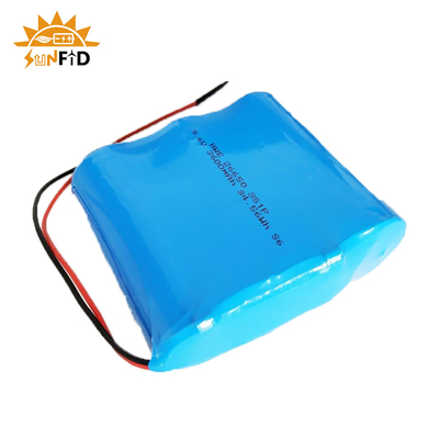 9.6V 3.6Ah रिचार्जेबल लिथियम बैटरी पैक 26650 3S1P Lifepo4