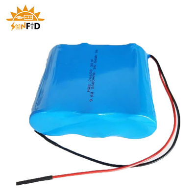 1500mAh 9.6V 18650 LiFePO4 लिथियम बैटरी पैक पोर्टेबल आउटडोर पावर के लिए रिचार्जेबल बैटरी पैक