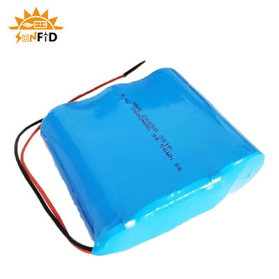 1500mAh 9.6V 18650 LiFePO4 लिथियम बैटरी पैक पोर्टेबल आउटडोर पावर के लिए रिचार्जेबल बैटरी पैक