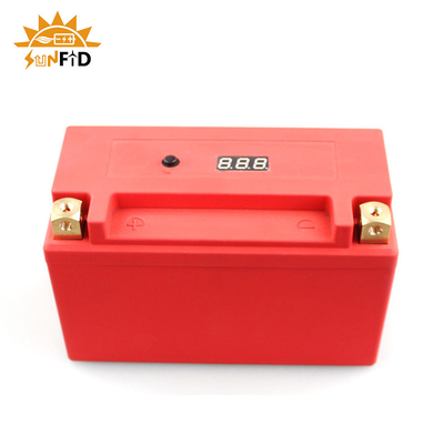12.8V 20ah 30L-BS मोटरसाइकिल लिथियम बैटरी BMS स्टॉप स्टार्टिंग बैटरियों के साथ