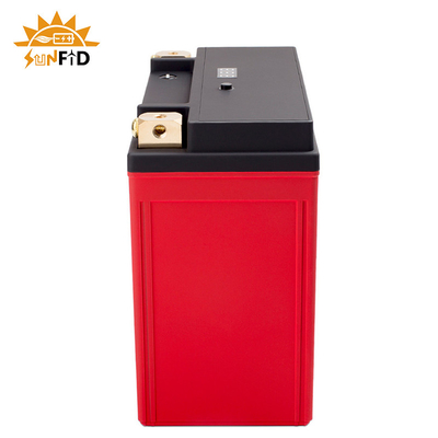 रिचार्जेबल मोटरसाइकिल लिथियम बैटरी 12V 6ah बीएमएस 7-ए स्टार्ट स्टॉप बैटरी के साथ