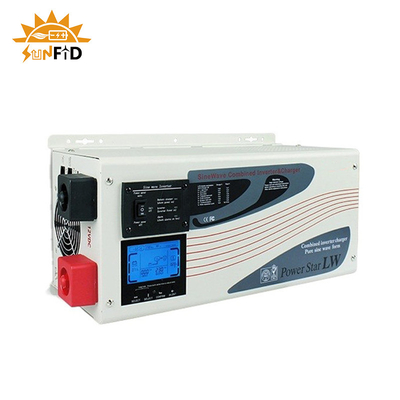6000W डीसी से एसी शुद्ध साइन वेव पावर इन्वर्टर 24V 48V 120 240V एलसीडी डिस्प्ले के साथ: