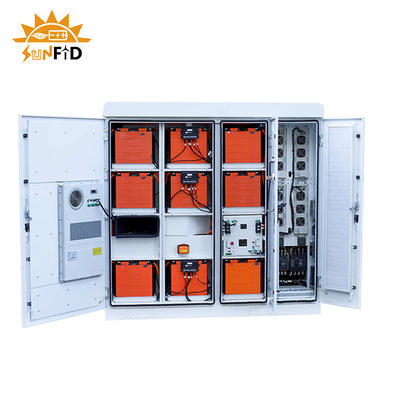 384V 192V वाणिज्यिक सौर बैटरी भंडारण प्रणाली 96V 148KWH