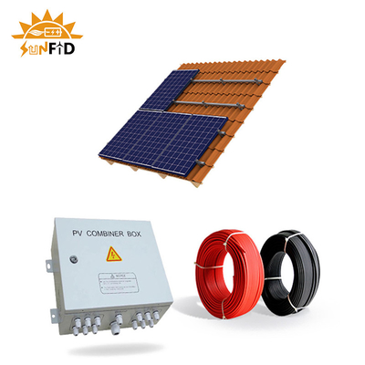 घर के लिए 2KW ऑफ ग्रिड सोलर पावर सिस्टम 12V 400Ah सोलर पैनल फोटोवोल्टिक सिस्टम