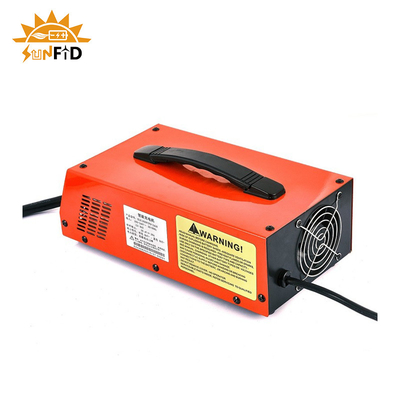 36V 45A लिथियम आयरन बैटरी चार्जर 12V 24V 50A 48V 40A 60V 35A 72V 30A 84V 25A 96V20A रेड आयरन शेल