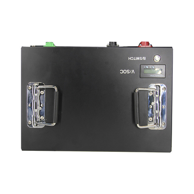 गोल्फ कार्ट के लिए 100Ah 48 वोल्ट लिथियम बैटरी 51.2v 200Ah Lifepo4 बीएमएस चार्जर के साथ