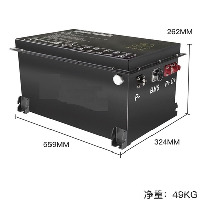 गोल्फ कार्ट EZ-GO LFP के लिए 105Ah 48v लिथियम आयन बैटरी पैक