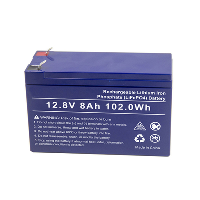 LifePO4 12.8V 6Ah SLA रिप्लेसमेंट इंजन स्टार्टिंग लिथियम बैटरी