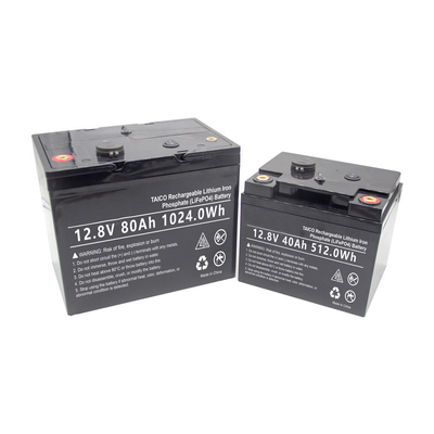इलेक्ट्रिक के लिए रिचार्जेबल Lifepo4 SLA रिप्लेसमेंट बैटरी 80Ah 12.8V