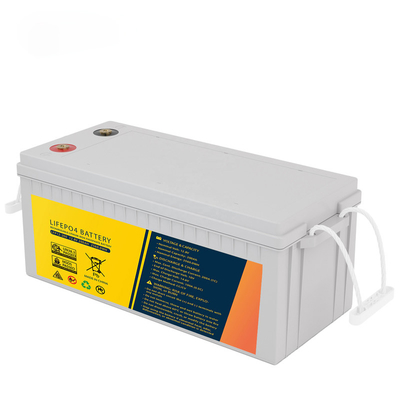 RV नाव के लिए 200Ah डीप साइकिल Lifepo4 SLA रिप्लेसमेंट 12.8V