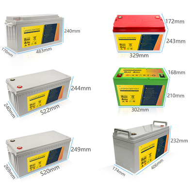 पवन सौर प्रणाली के लिए 12.8V 300Ah लिथियम SLA रिप्लेसमेंट सुपर परफॉर्मेंस