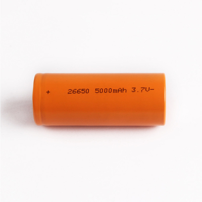 3.7v 5000mah LFP बेलनाकार सेल 26650 उपभोक्ता इलेक्ट्रॉनिक्स
