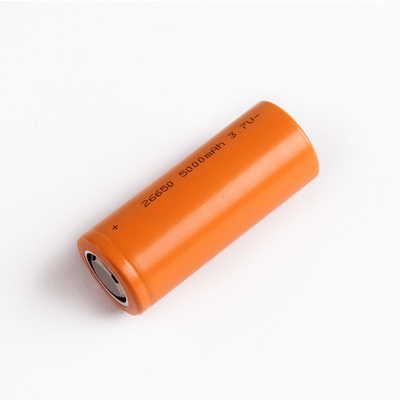 3.7v 5000mah LFP बेलनाकार सेल 26650 उपभोक्ता इलेक्ट्रॉनिक्स