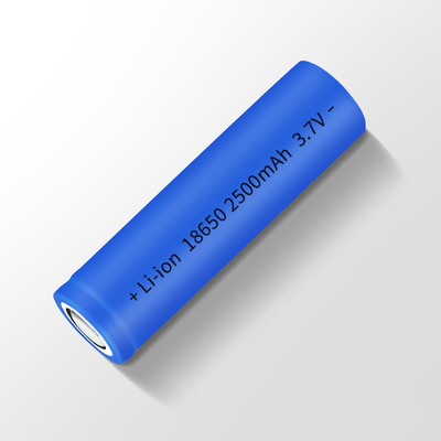 2500mAh Lifepo4 बैटरी सेल 25R रिचार्जेबल 3.7V बेलनाकार 18650