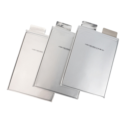 Lifepo4 3.2 V लिथियम सेल 3.7V 30ah 40ah 50ah 60ah 68ah 100ah स्मार्ट रोबोट पाउच सेल बैटरी