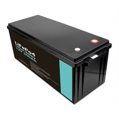 200A लिथियम आयन बैटरी UPS Lifepo4 12V सीसीटीवी मॉनिटर कैम्पिंग के लिए