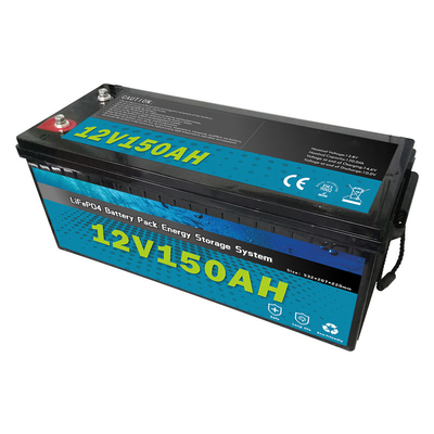 कैंपर वैन 12V 150AH RV सौर ऊर्जा भंडारण प्रणाली के लिए Lifepo4 अवकाश बैटरी