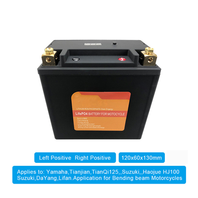 बीएमएस 5L-B 12.0V . के साथ 3ah Lifepo4 लिथियम मोटरसाइकिल बैटरी