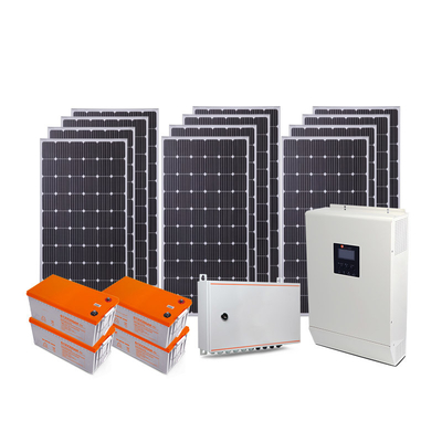 5000w ऑफ ग्रिड आवासीय सौर ऊर्जा प्रणाली पूर्ण 5kw